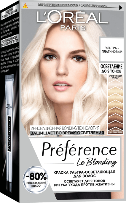 Краска ультра-осветляющая для волос Loreal Paris